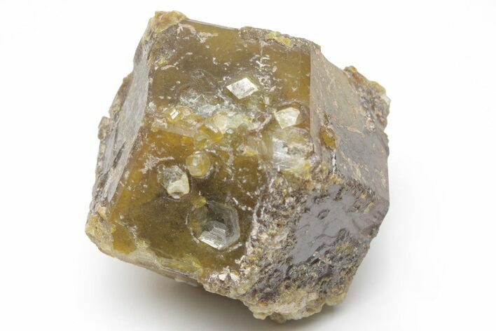 Yellow, Andradite-Grossular Mali Garnet - Kayes Region, Mali #216832
